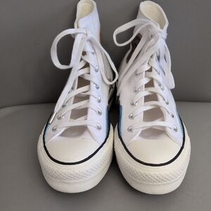Converse  Lift Hi Chrome Platform Sneakers
